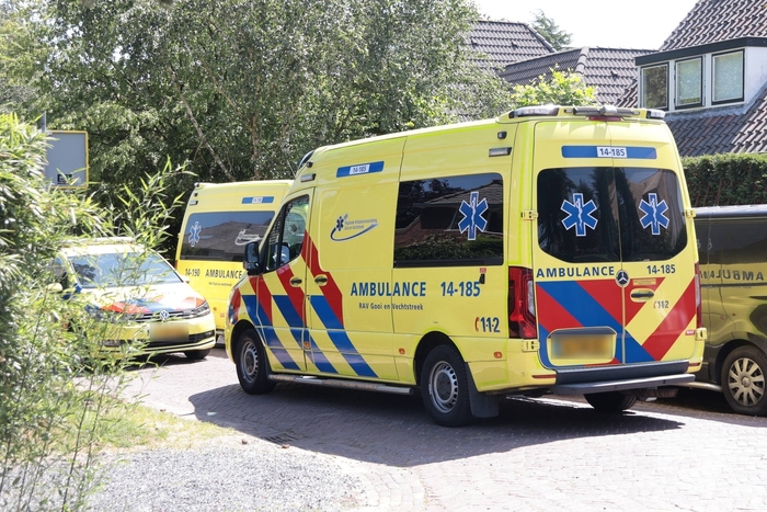 Ongeval tijdens bouwwerkzaamheden leidt tot ziekenhuisopname
