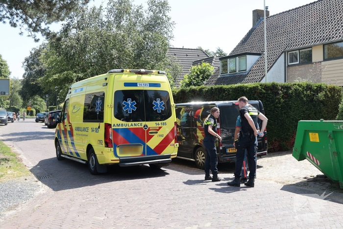 Ongeval tijdens bouwwerkzaamheden leidt tot ziekenhuisopname