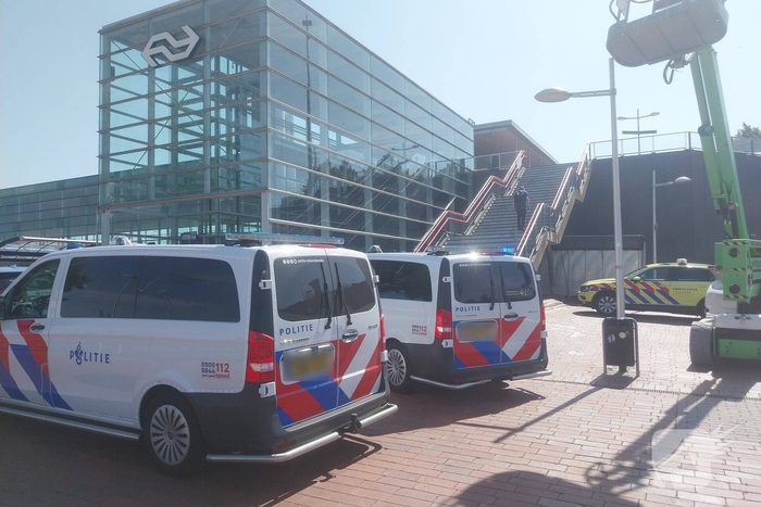 Vertraging op het spoor door incident