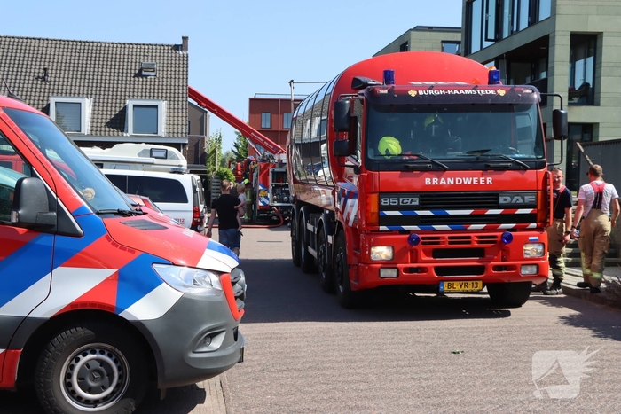 Bewoner nagekeken na uitslaande woningbrand