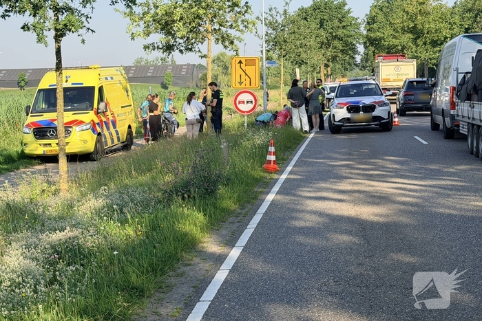 Fietster raakt ernstig gewond bij aanrijding met auto