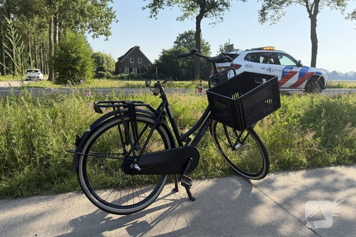 Fietster raakt ernstig gewond bij aanrijding met auto
