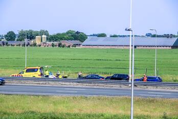 ongeval rijksweg a1 hoogland