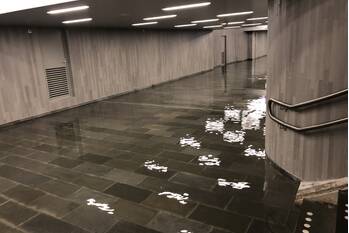 waterlekkage stationshal utrecht