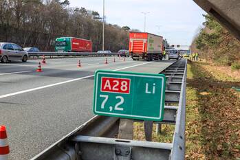 ongeval rijksweg a28 zeist