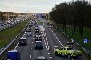 ongeval rijksweg a1 eemnes