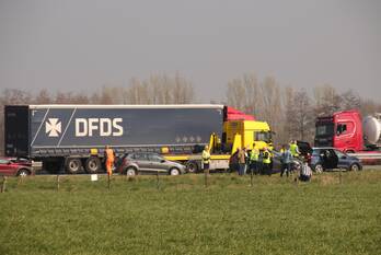 ongeval rijksweg a1 terschuur