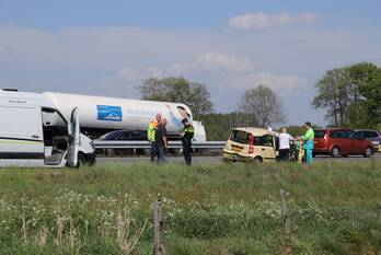 ongeval rijksweg a1 terschuur