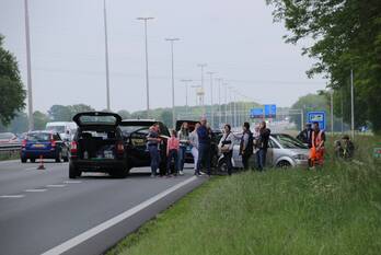 ongeval rijksweg a1 terschuur