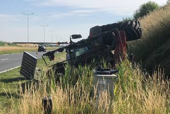 ongeval drie merenweg - n205 zwaanshoek