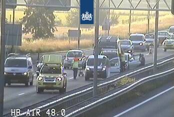 ongeval rijksweg a1 amersfoort