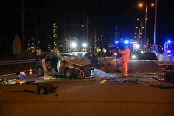 ongeval rijksweg a15 maasvlakte rotterdam