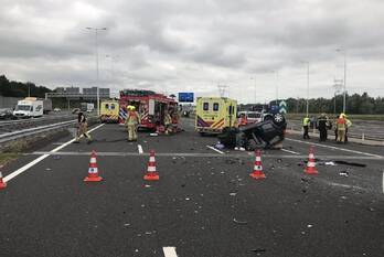 ongeval rijksweg a15 barendrecht