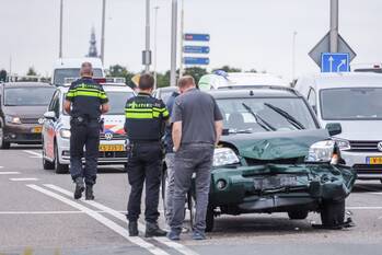 ongeval randweg leusden