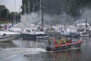 brand jachthaven wageningen