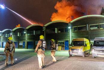 brand industrieweg rotterdam