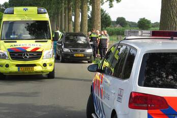 ongeval blankespoorsedijk lunteren