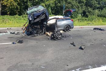 ongeval landscheidingsweg - n440 wassenaar