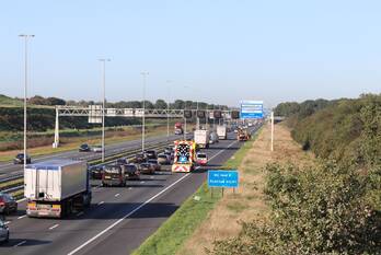 ongeval rijksweg a1 wilp