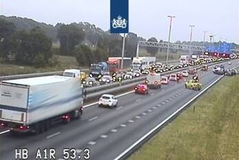ongeval rijksweg a1 terschuur