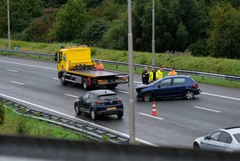 ongeval rijksweg a13 delft