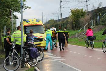 ongeval spoorbaanpad almere