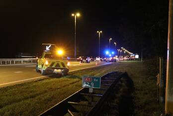 ongeval rijksweg a1 terschuur