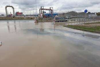 waterlekkage theemsweg botlek rotterdam