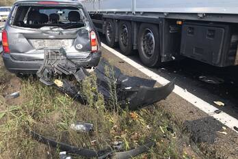 ongeval rijksweg a4 hoogerheide