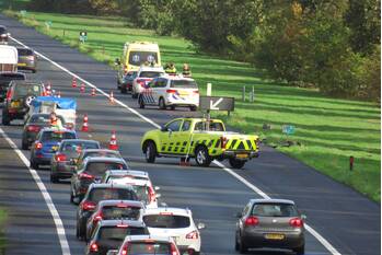 ongeval rijksweg a1 voorthuizen