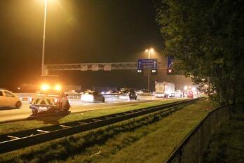 ongeval rijksweg a1, a1 52.8 r barneveld