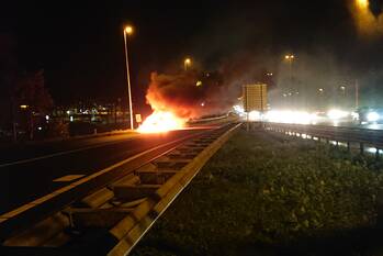 brand rijksweg a12 veenendaal