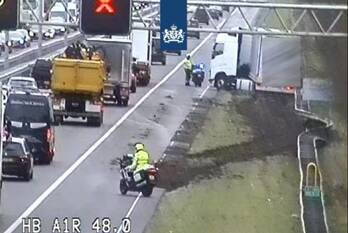 ongeval rijksweg a1 amersfoort