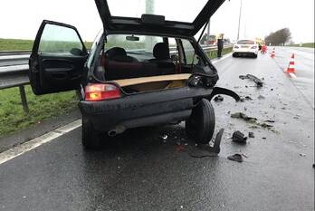 ongeval rijksweg a58 schore