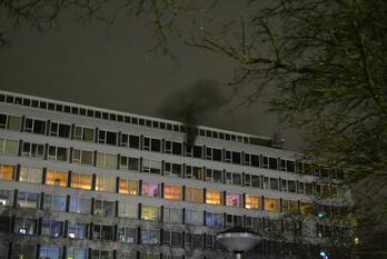 brand houtlaan leiden