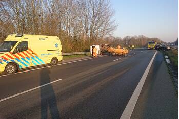 ongeval rijksweg a30 lunteren