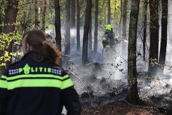 brand barneveldsestraat - n802 scherpenzeel