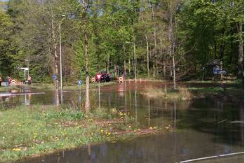 waterlekkage bosrand ede