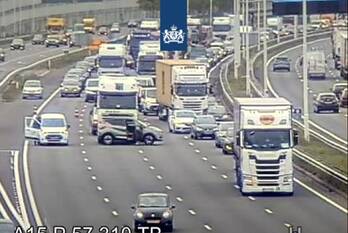 ongeval rijksweg a15 barendrecht