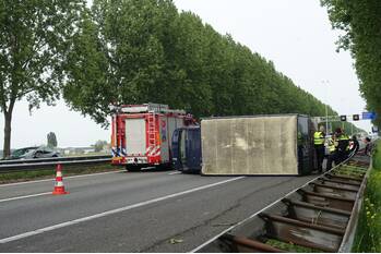 ongeval rijksweg a20 nieuwerkerk aan den ijssel