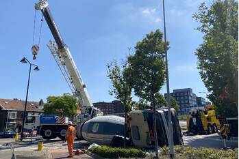 ongeval burgemeester de bruïnelaan zwijndrecht