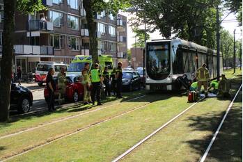 ongeval schinnenbaan rotterdam