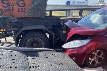 ongeval rijksweg a15 botlek rotterdam