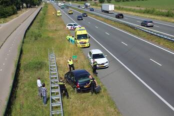 ongeval rijksweg a50 sint-oedenrode
