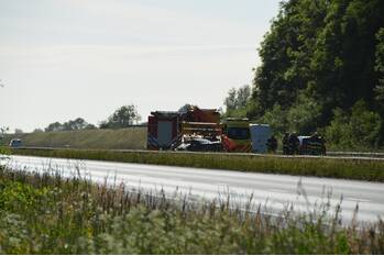 ongeval rijksweg a31 skingen