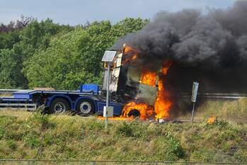 brand rijksweg a28 wezep