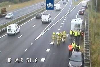 ongeval rijksweg a1 terschuur