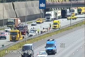 ongeval rijksweg a15 ridderkerk