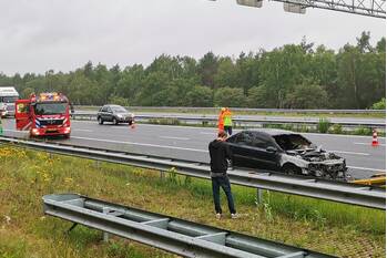 brand rijksweg a12, r 114,8 bennekom