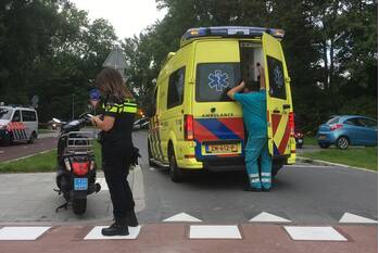 ongeval parkweg schiedam